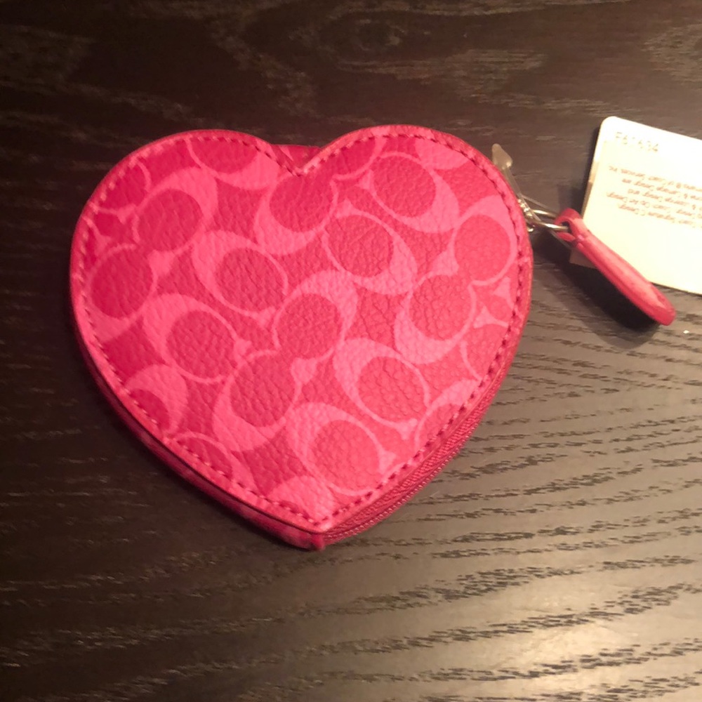 Authentic Coach coin wallet